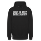 Unisex Hoodie "Lost Places Discovery" Retro Edition - Schwarz